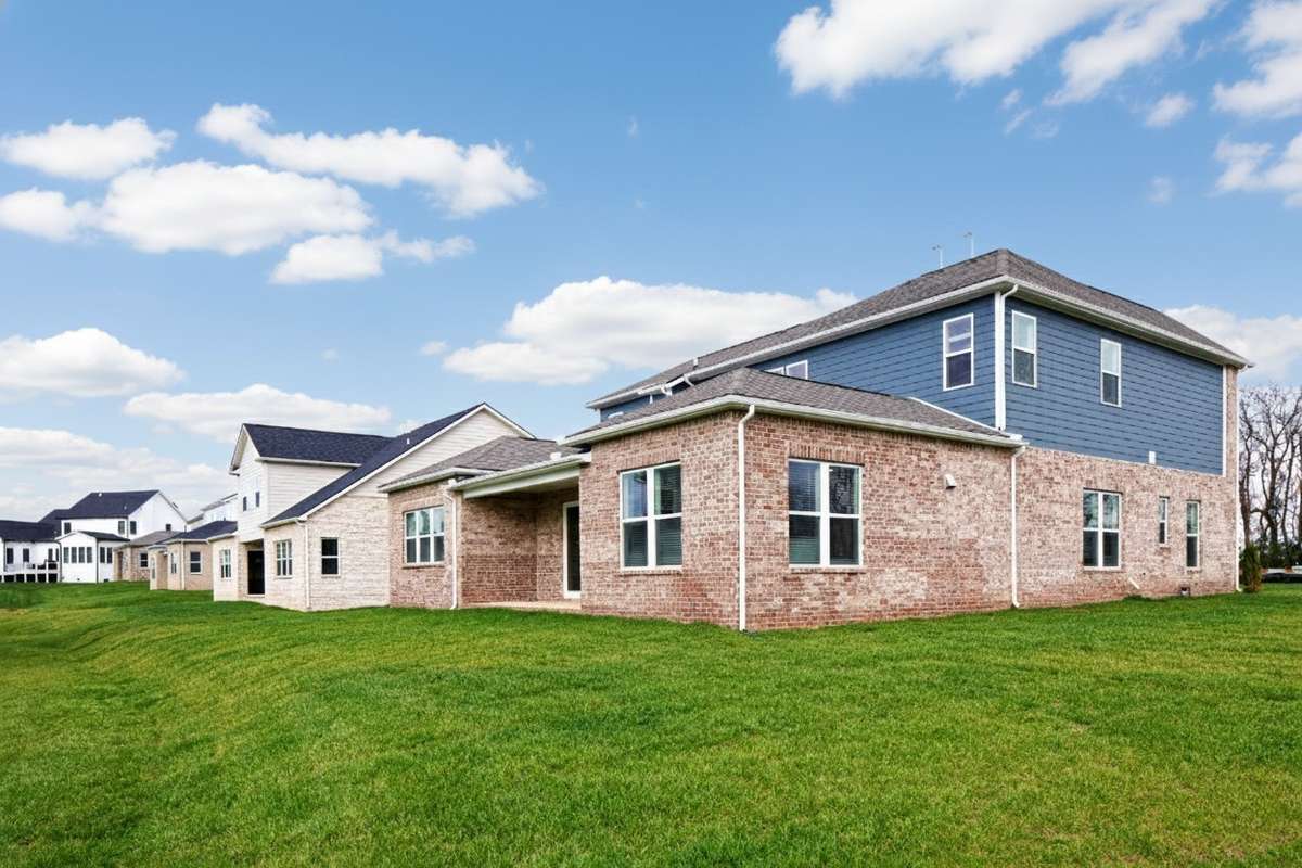 Rear/Side view of house