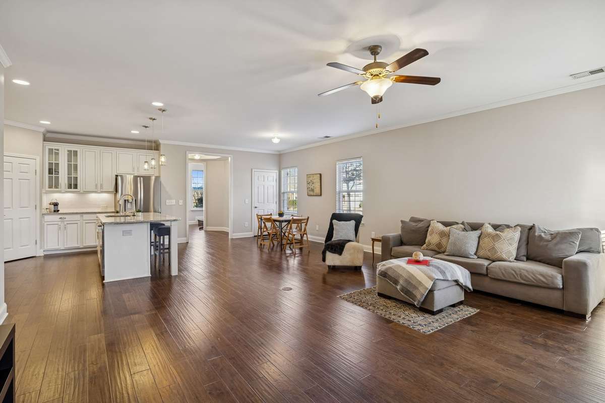 Open-concept living with seamless flow for everyday living and entertaining.