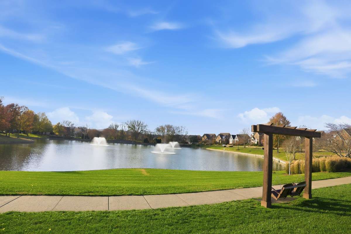 You'll love walking around the beautiful Tollgate pond.