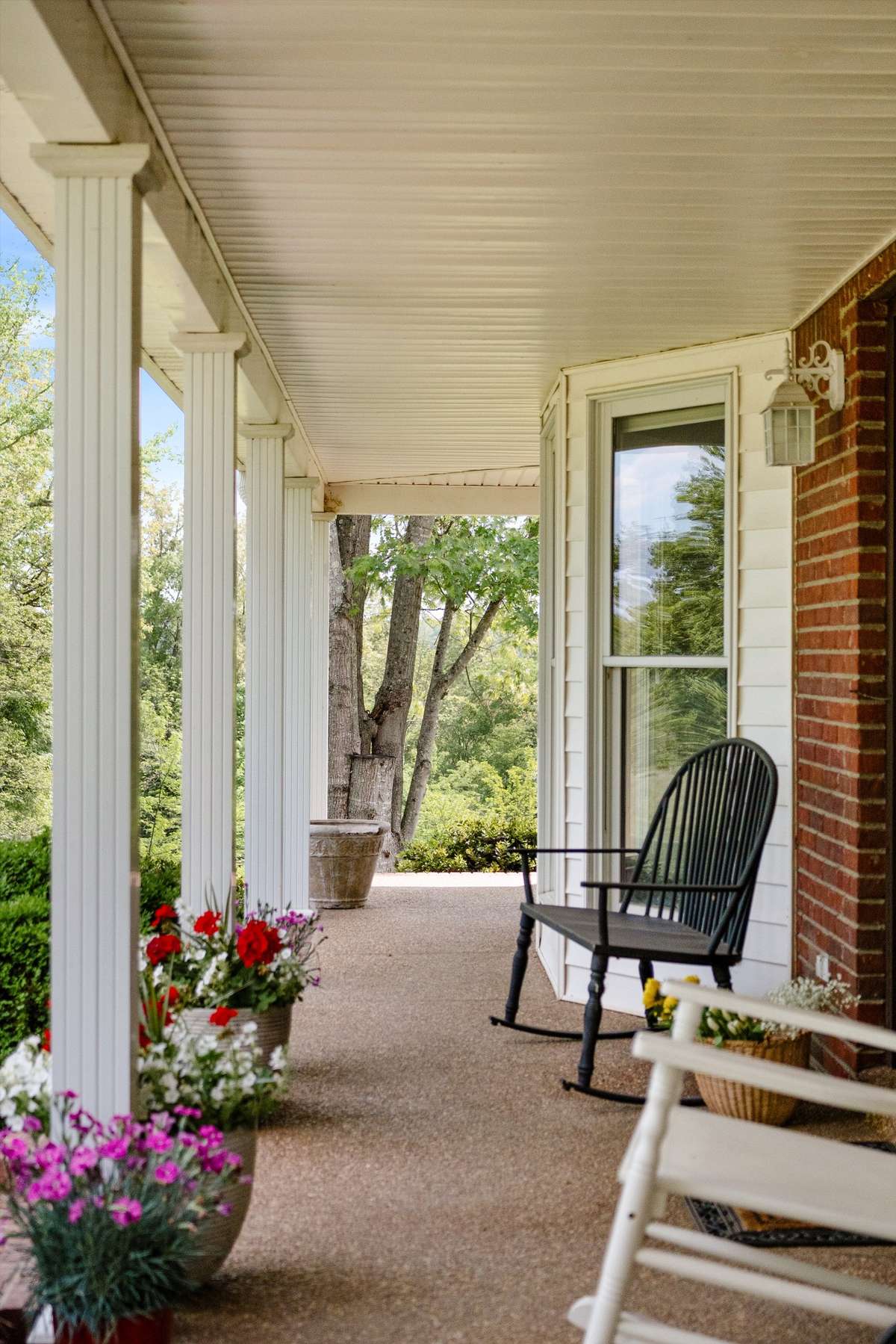 Perfect front porch to enjoy the most perfect sunrises