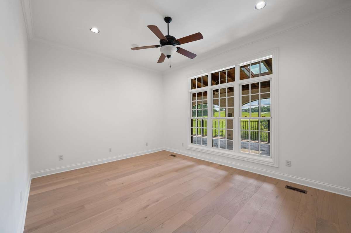 Downstairs bedroom could be a second primary or great guest room.