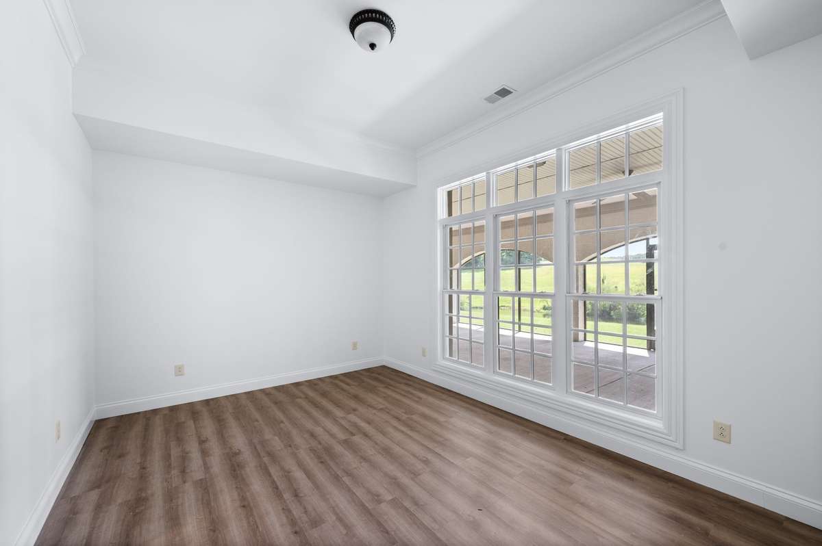Another downstairs bedroom suite.