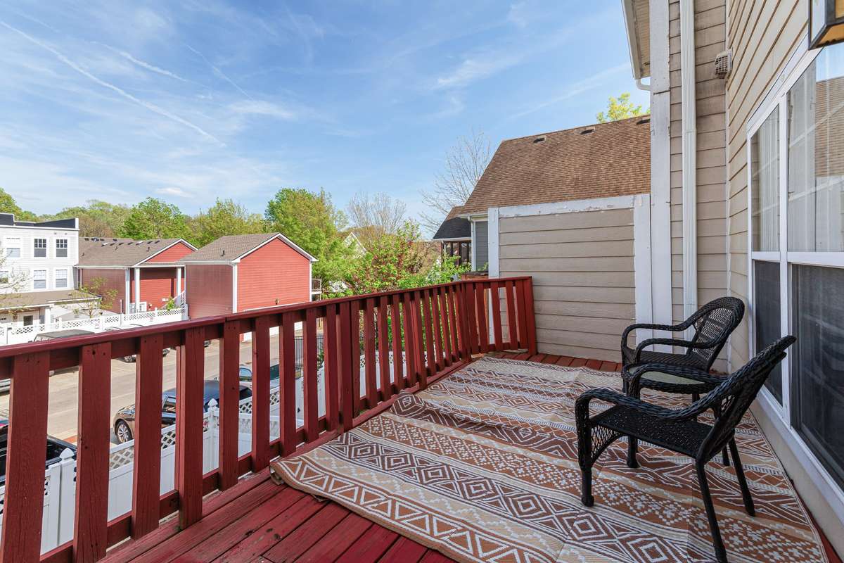 Lovely outside deck area