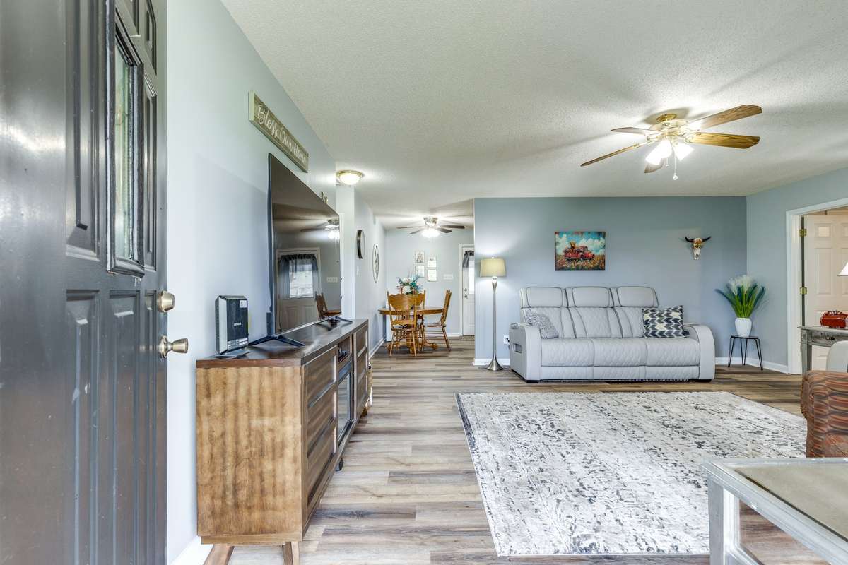 Welcome Home.  New flooring throughout the entire home.  Freshly painted. Ready for you to move in