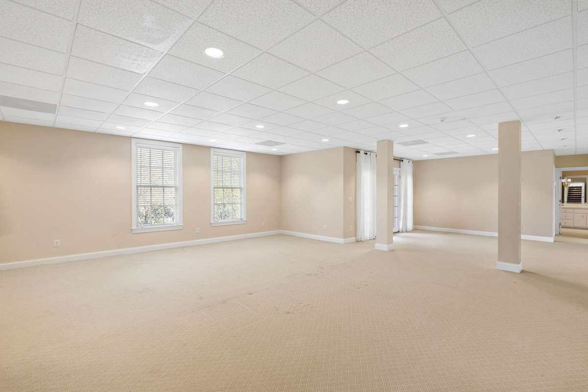 Lower level with easy walk-out to yard