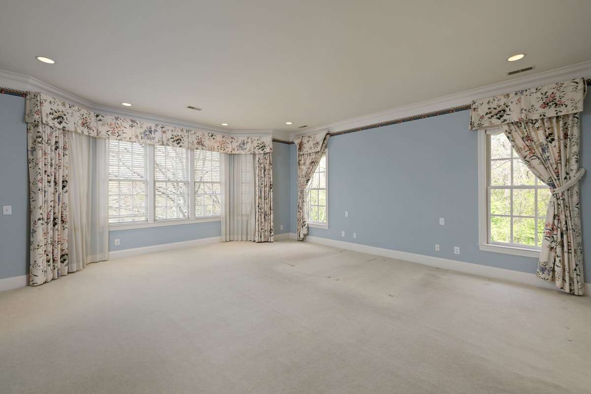 Large light-filled primary bedroom