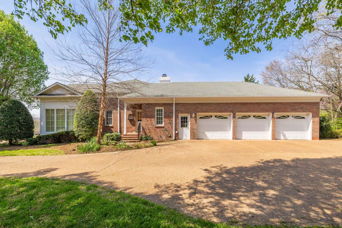Large 3 car garage