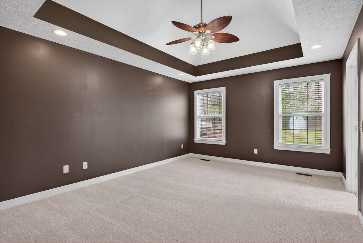 Large Master Suite with massive walk-in closet!