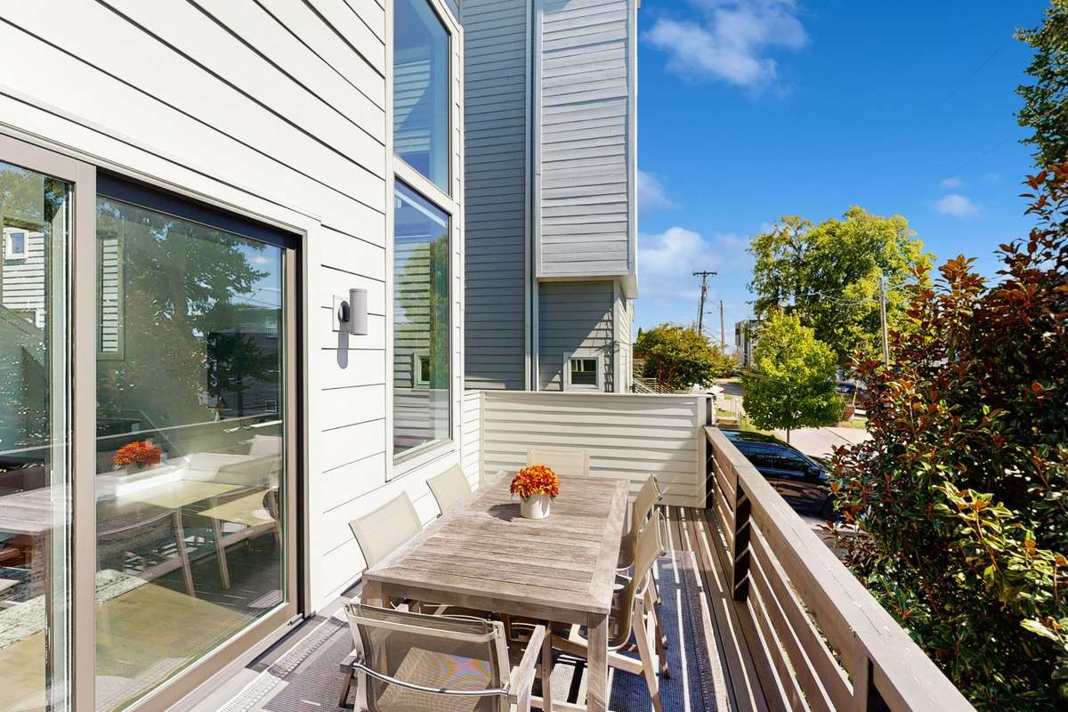 Main living balcony perfect for enjoying breakfast or relaxing on beautiful days and evenings.