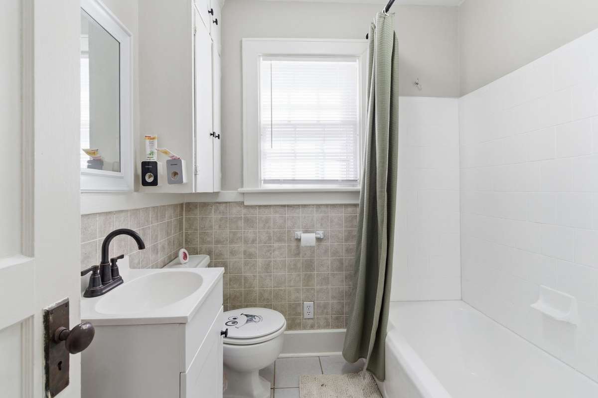 Main floor bathroom