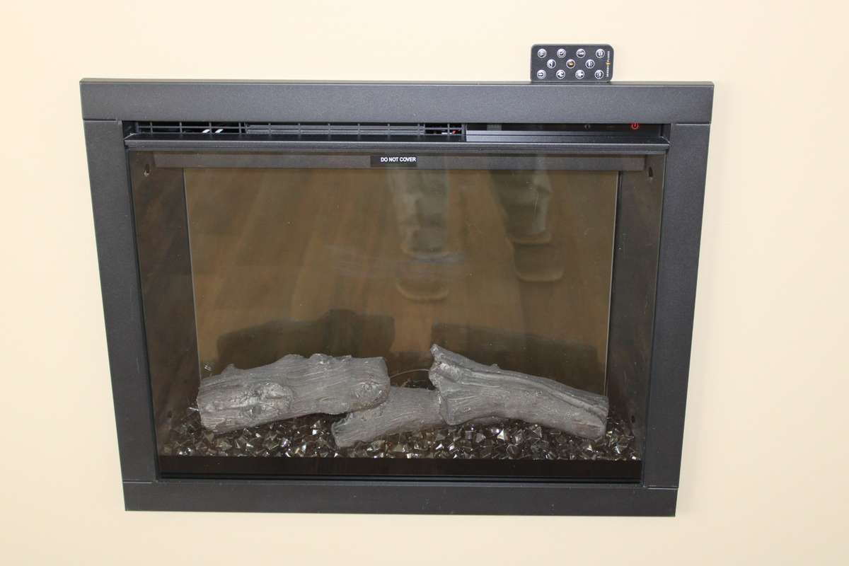 Electric Fireplace in greatroom.