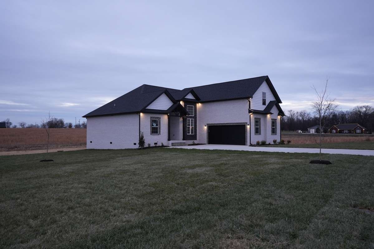 Eave Lighting Illuminates the Front Elevation!!