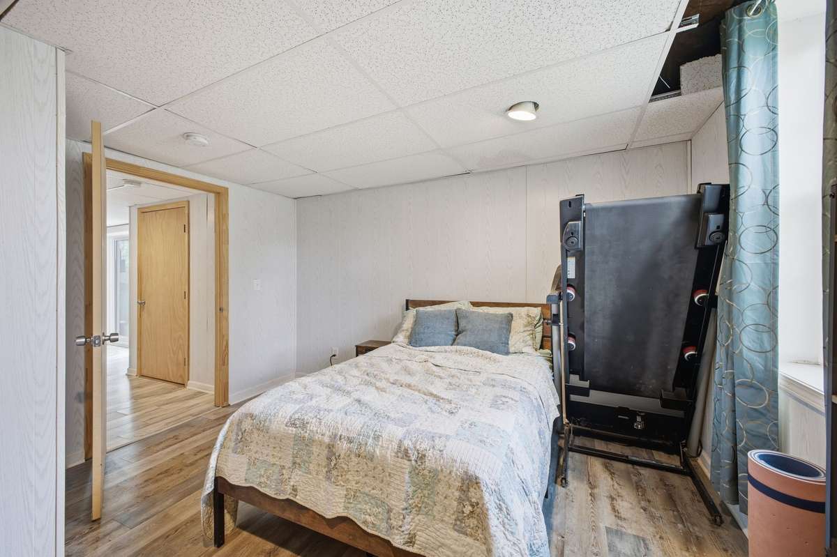 4th bedroom in the basement