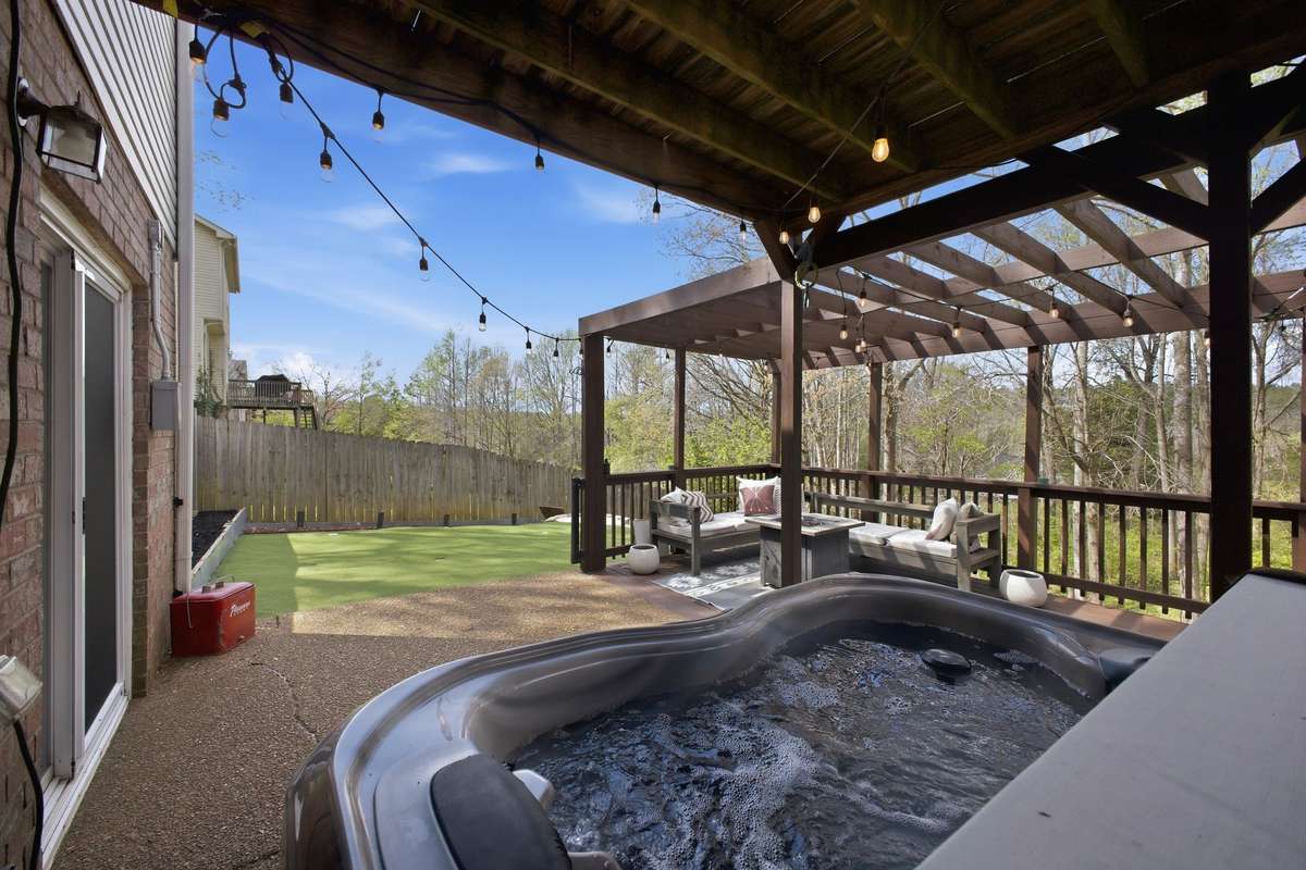 Hot tub remains