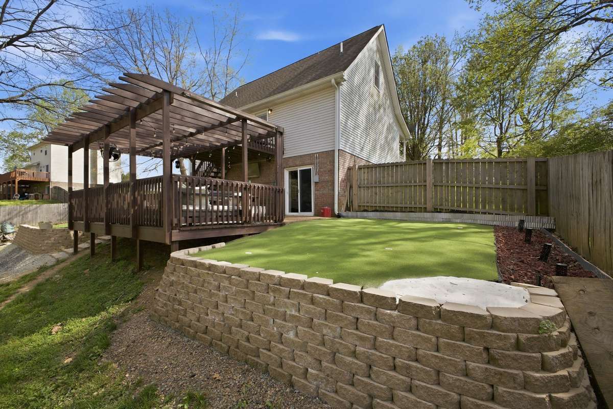 Practice your putting skills in your own backyard.