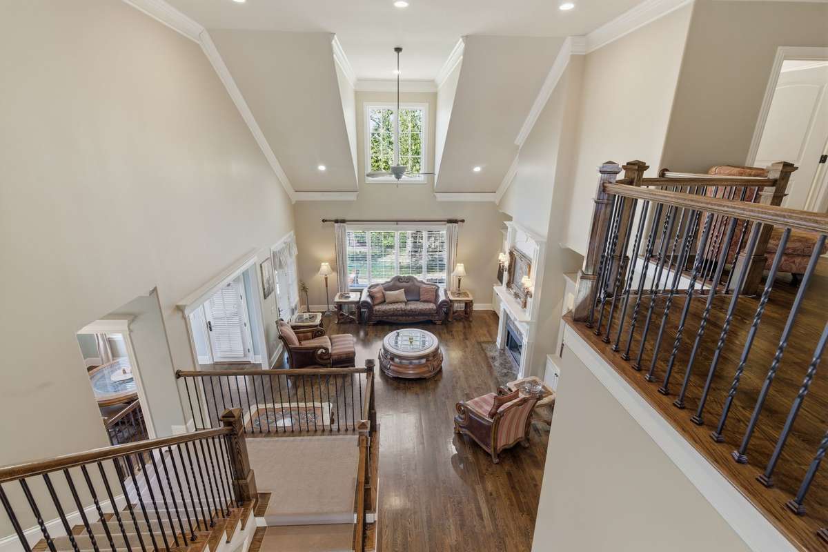 Just one of the views from upstairs