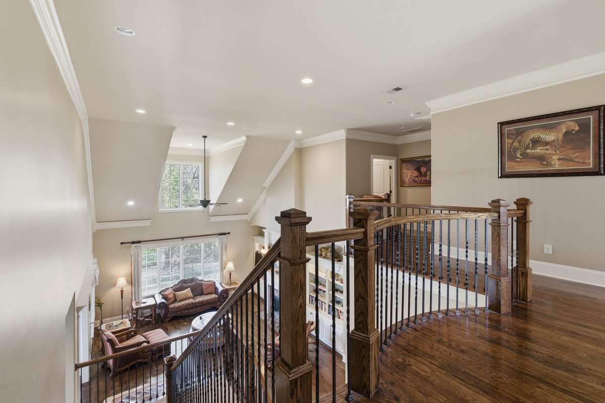 This interior view is just outside of bedroom #3.
