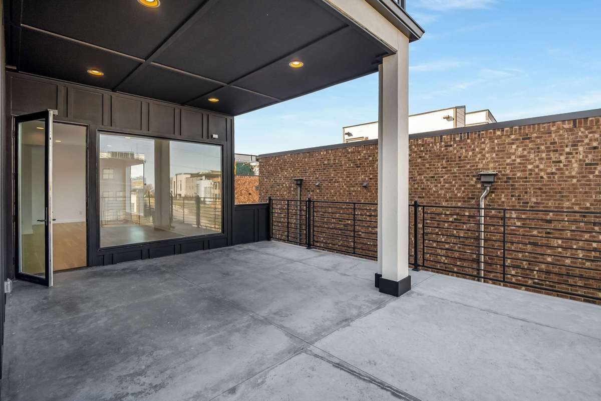 Private deck for the primary suite