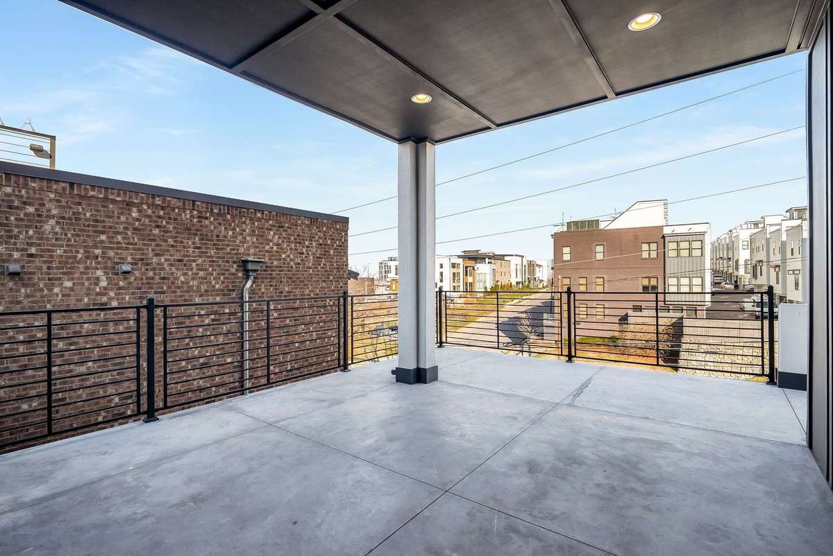 Massive private deck for the primary suite