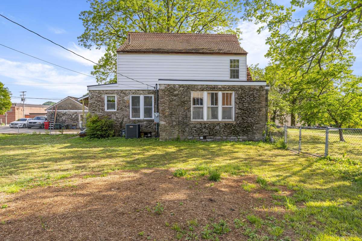 Home has recently been pressure washed for spring and wood casings have been replaced and updated around the windows and roofline.