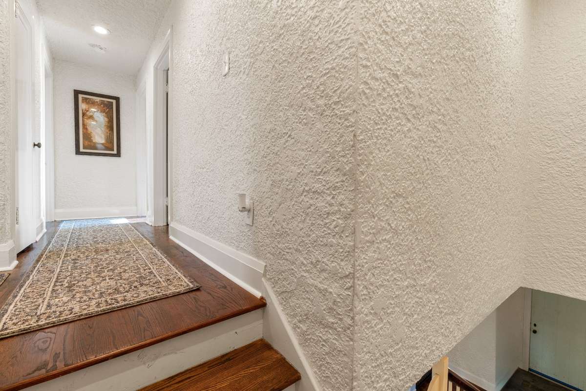 upstairs hallway