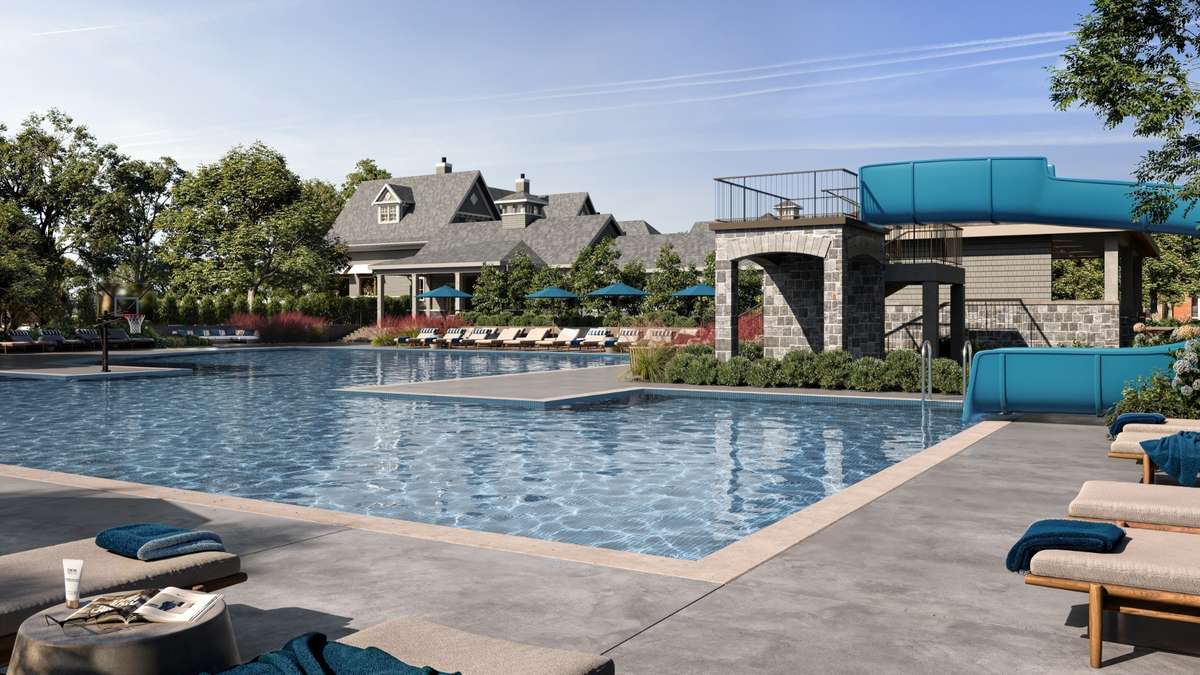 Artist’s depiction of future community amenities, designed to enhance everyday living.
Amenities are anticipated to break ground in early spring 2026.