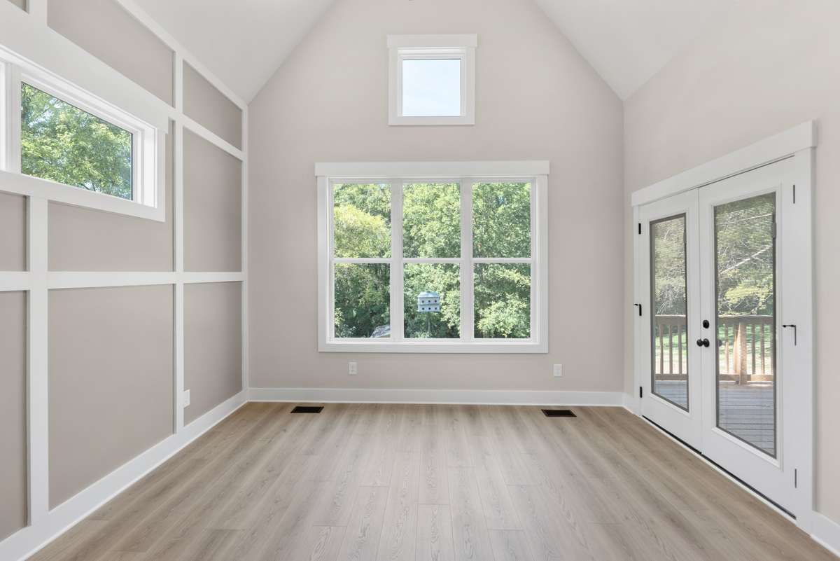 Amazing views from the owner's suite and direct access to the back deck.