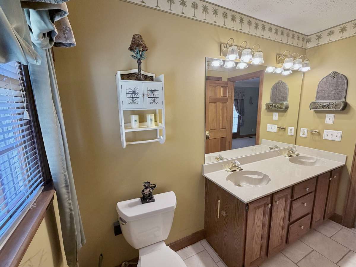 Enjoy natural light in your bathroom.