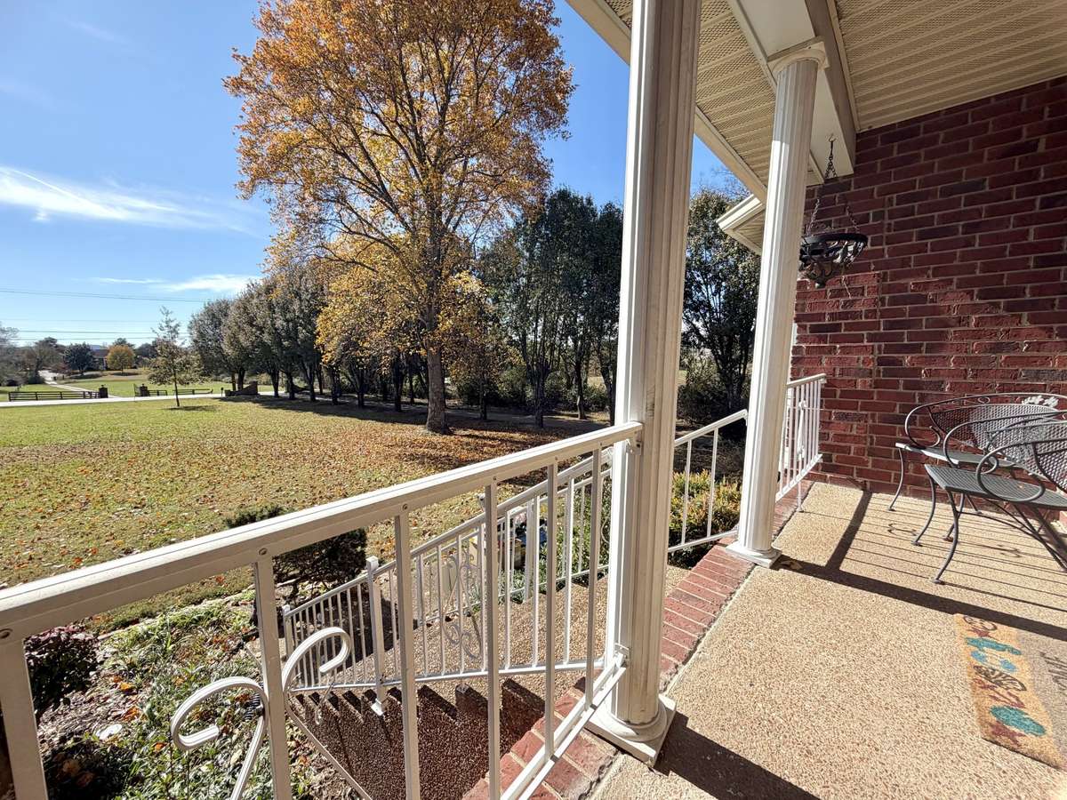 Bask in spectacular sunsets from your rocking chair front porch, overlooking the beautiful scenery of the countryside.