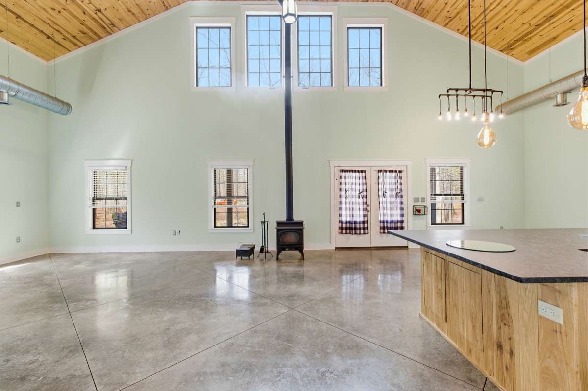 Dining / Living / Kitchen Combination