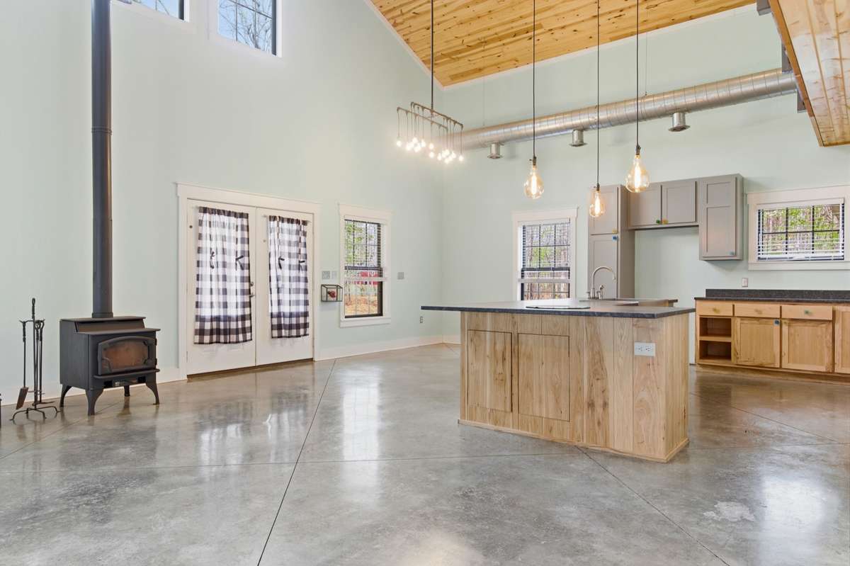 Dining / Living / Kitchen Combination