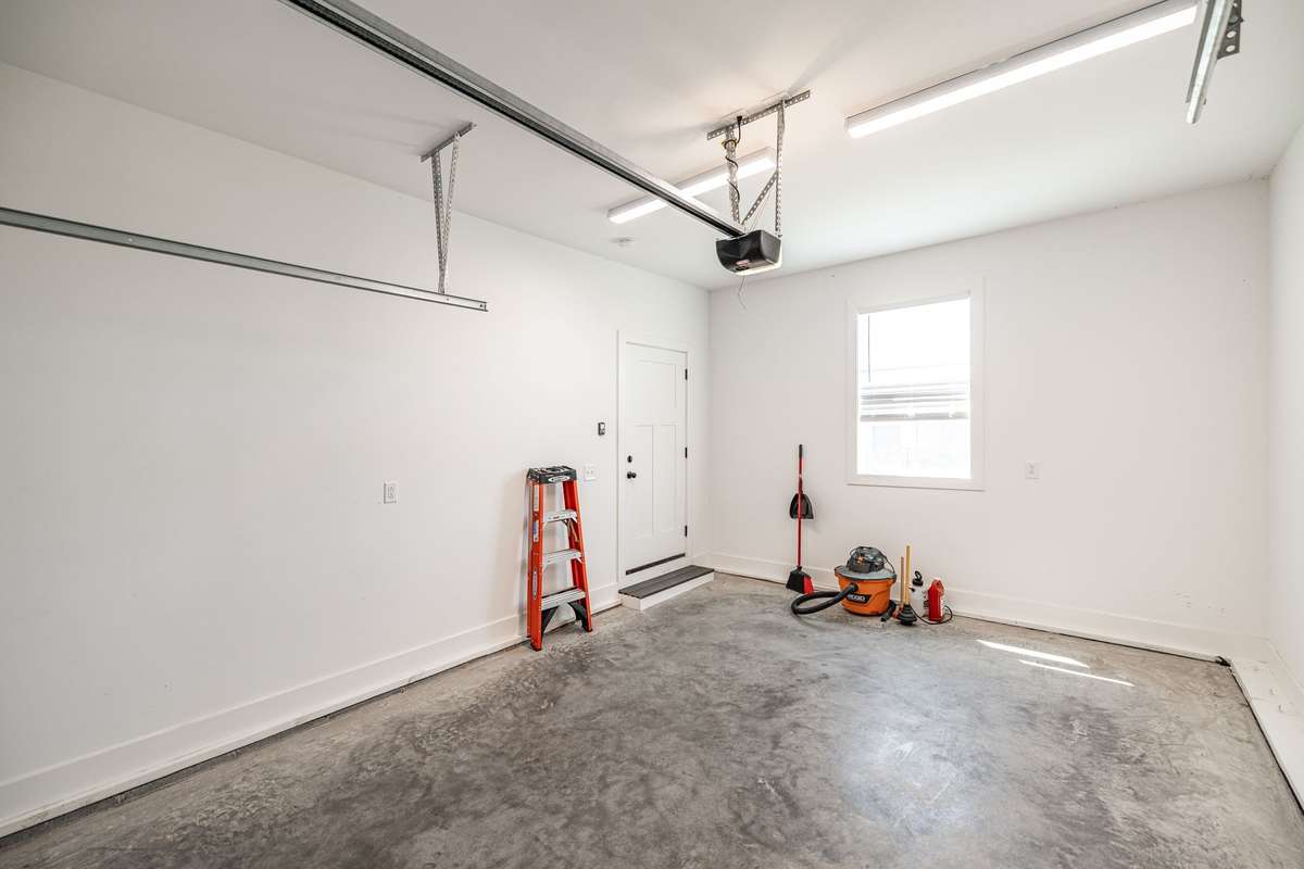Inside the 1 Car Garage