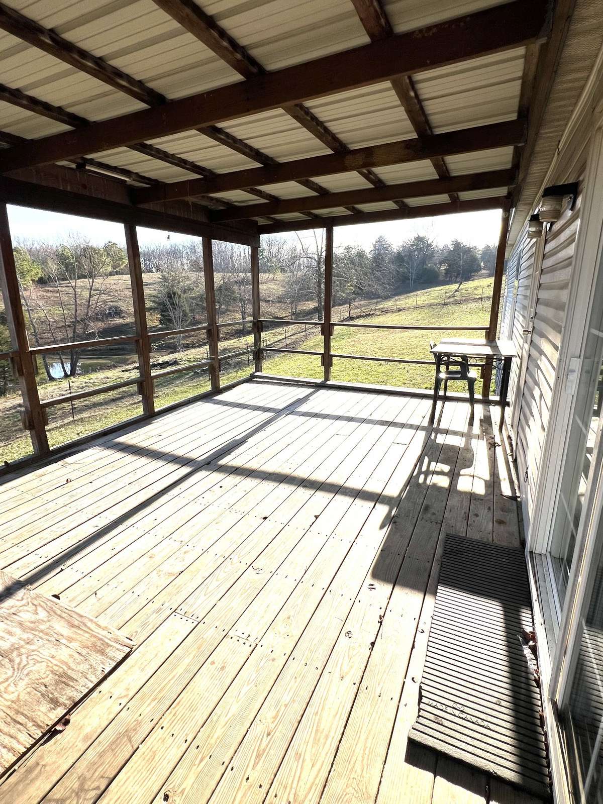 Back deck