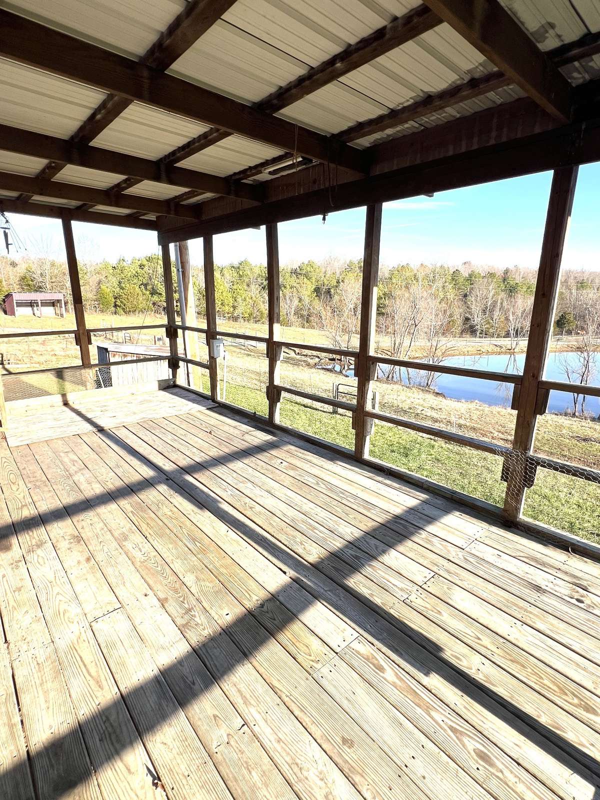 Back deck
