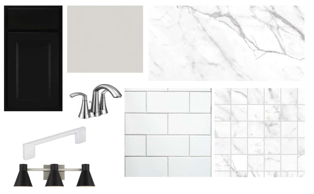 Mood Board for Primary Bathroom