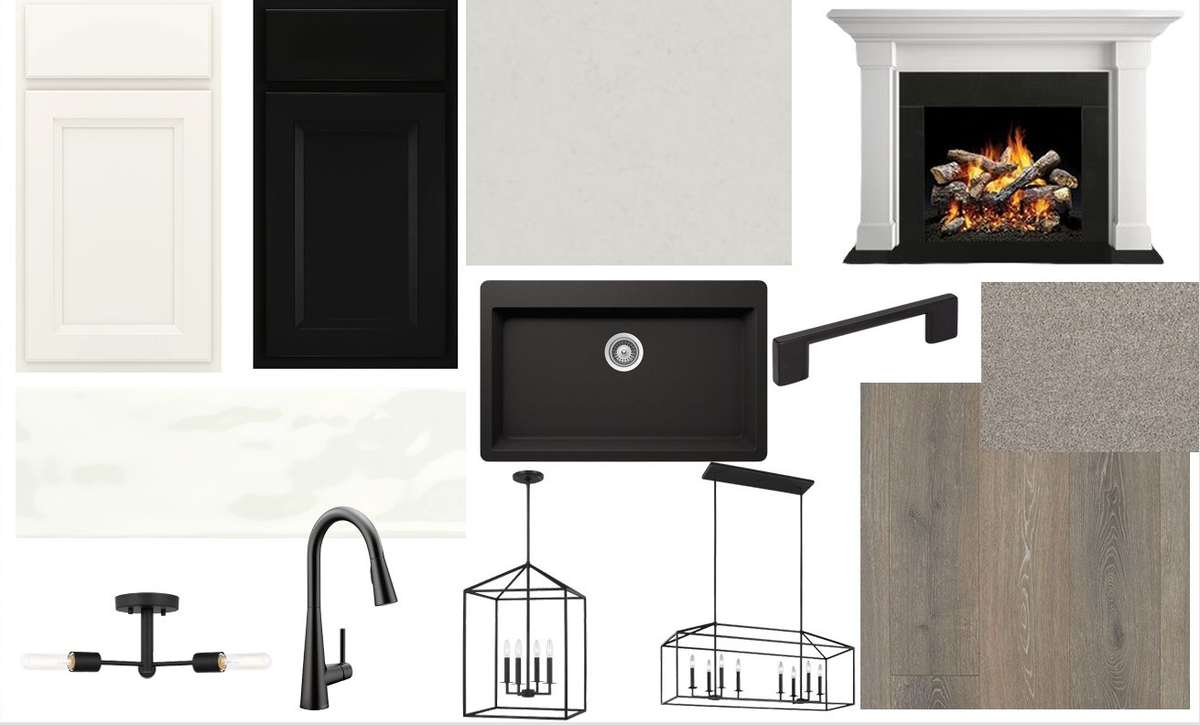 Mood Board for Kitchen/Living Room