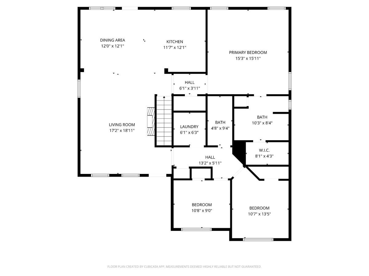 Main level floorplan
