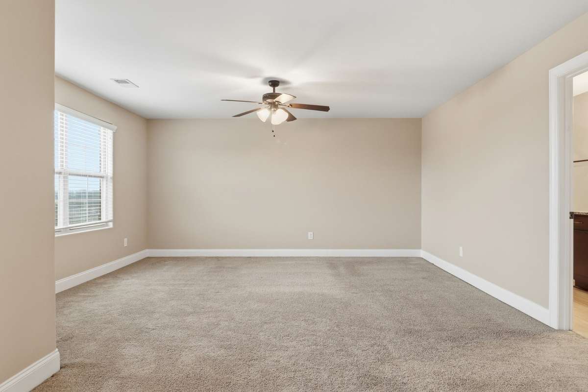 Another view of the master bedroom