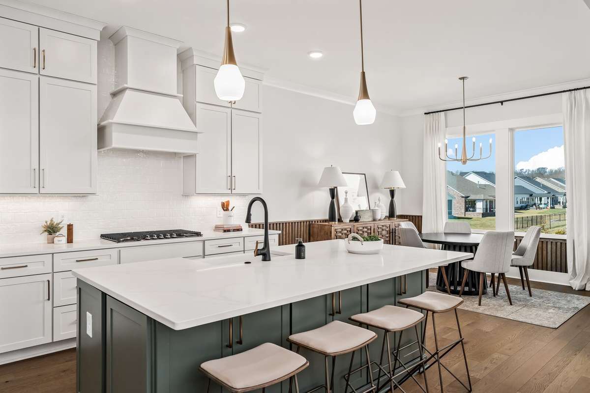 Wide Kitchen island