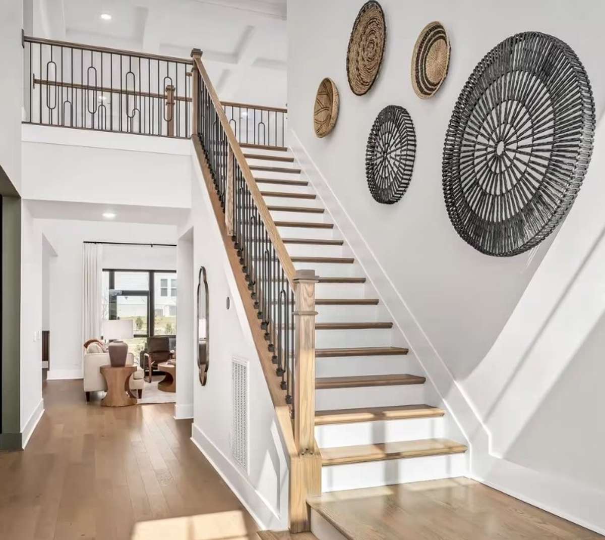 A wide Foyer invites you home.