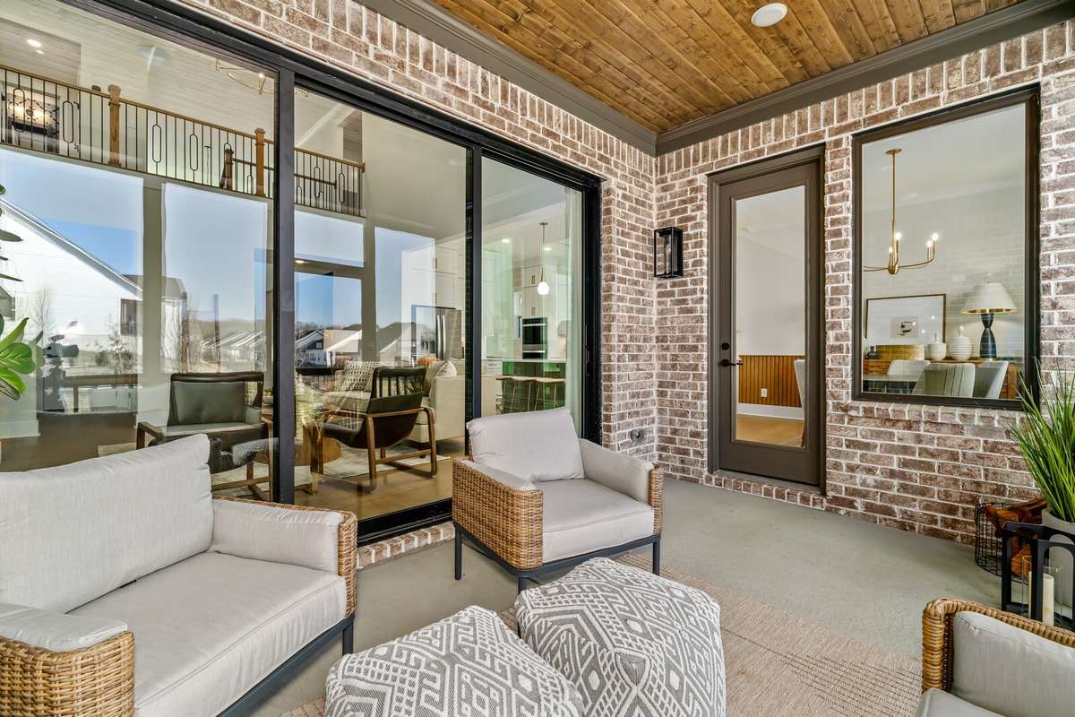 Bring the outdoors in through the beautiful sliding doors which slide back to one panel.