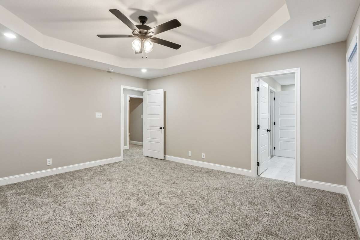 Sample pictures from a previous build showing the Brittany Floor Plan. Materials and colors are subject to change without notice.