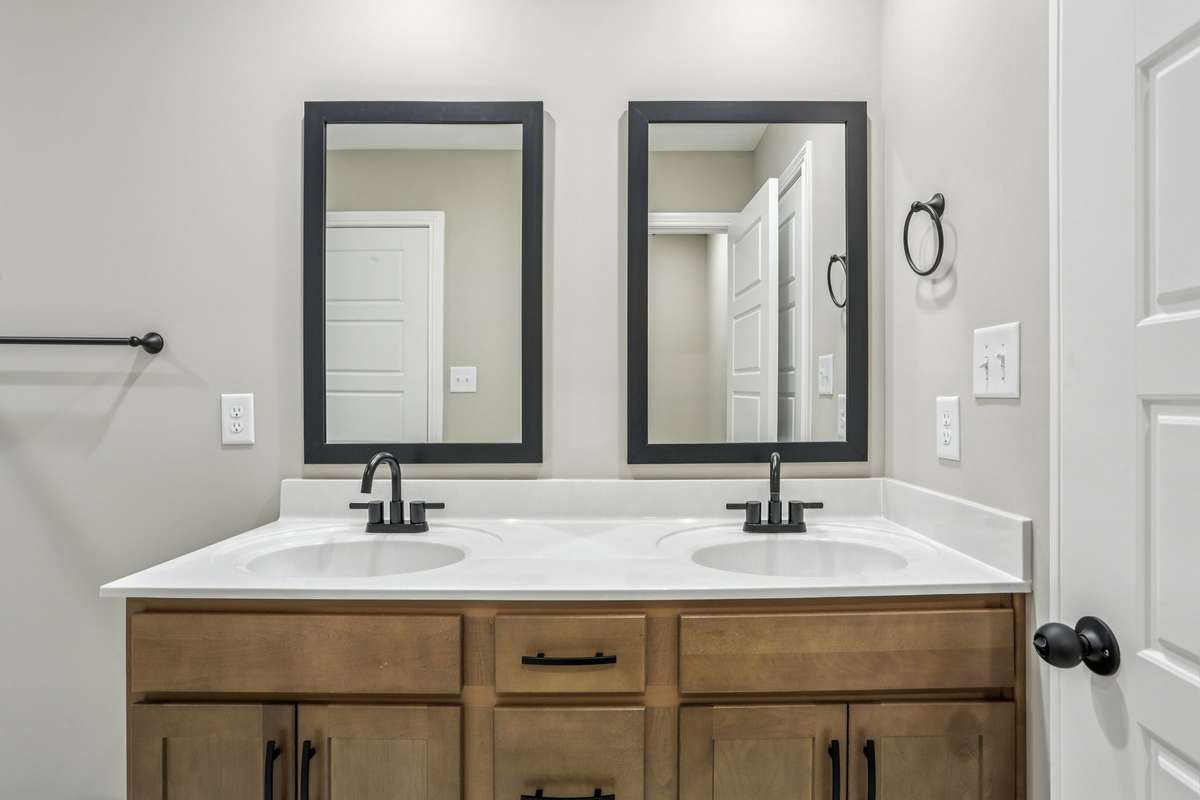 Sample pictures from a previous build showing the Brittany Floor Plan. Materials and colors are subject to change without notice.
