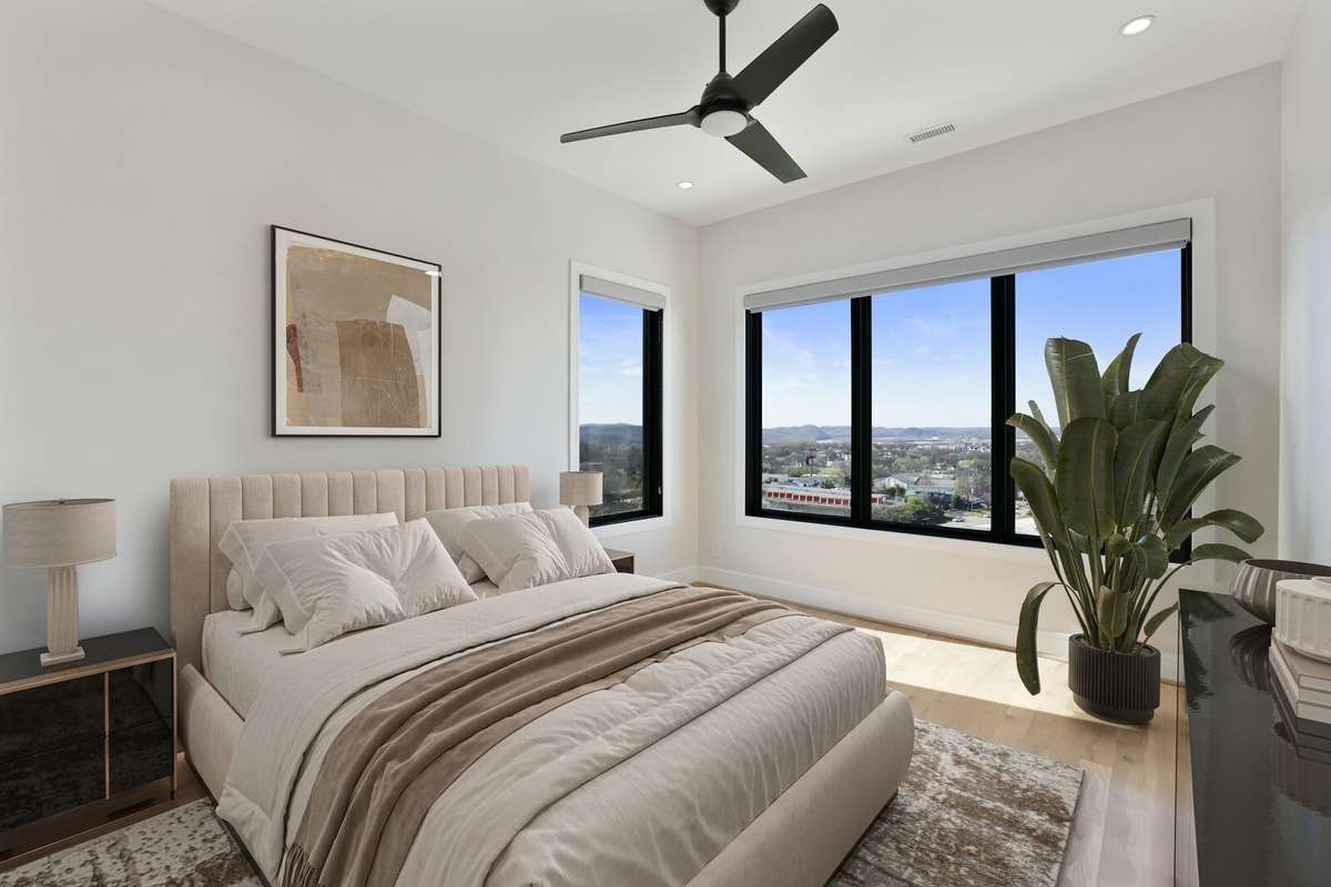 Second bedroom with walk in closet