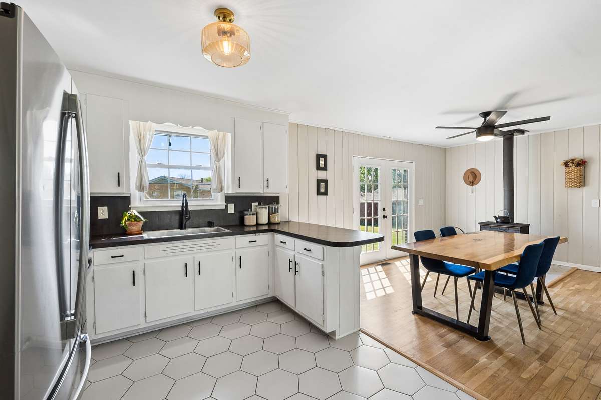 Updated kitchen