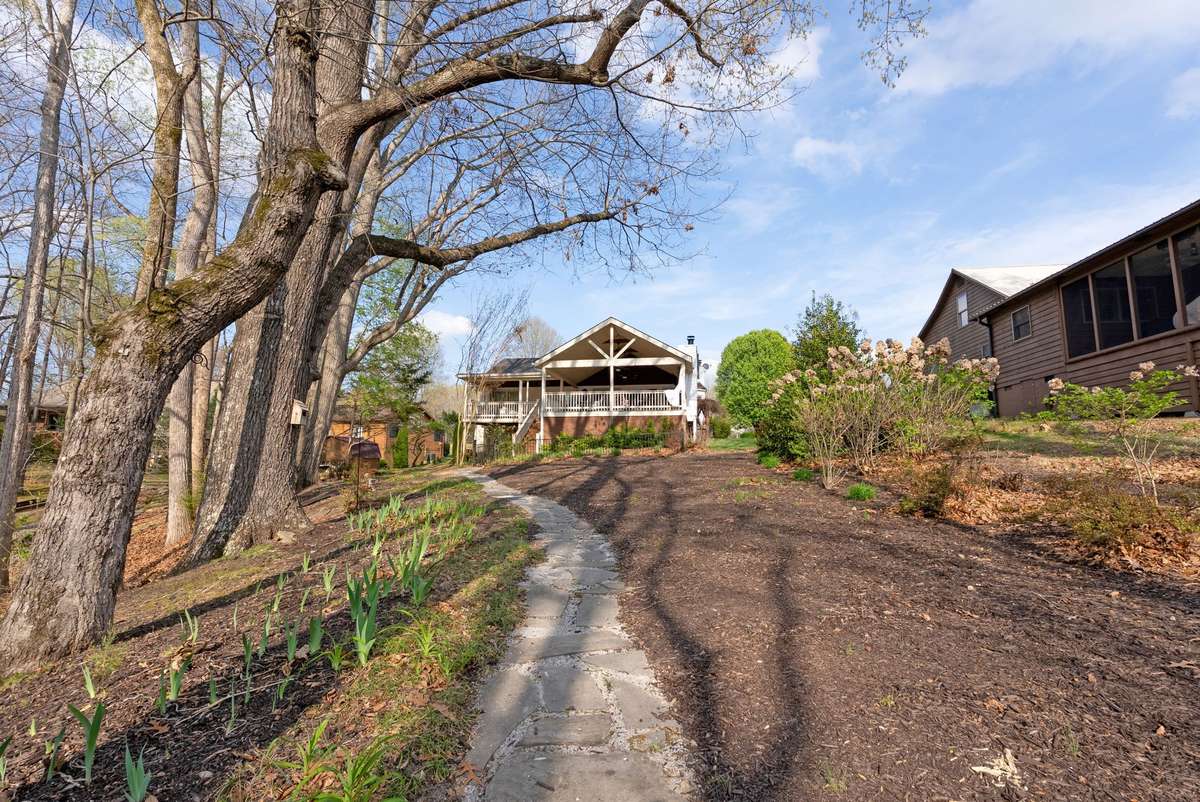 View of the home from the lake below! 645 Wildwood Trace, Winchester, TN 37398