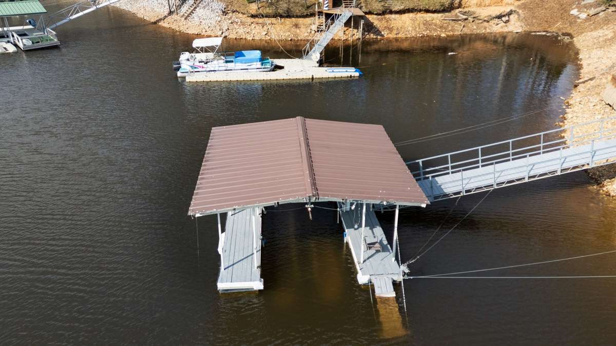 Boat slip also features a jet ski lift! 645 Wildwood Trace, Winchester, TN 37398