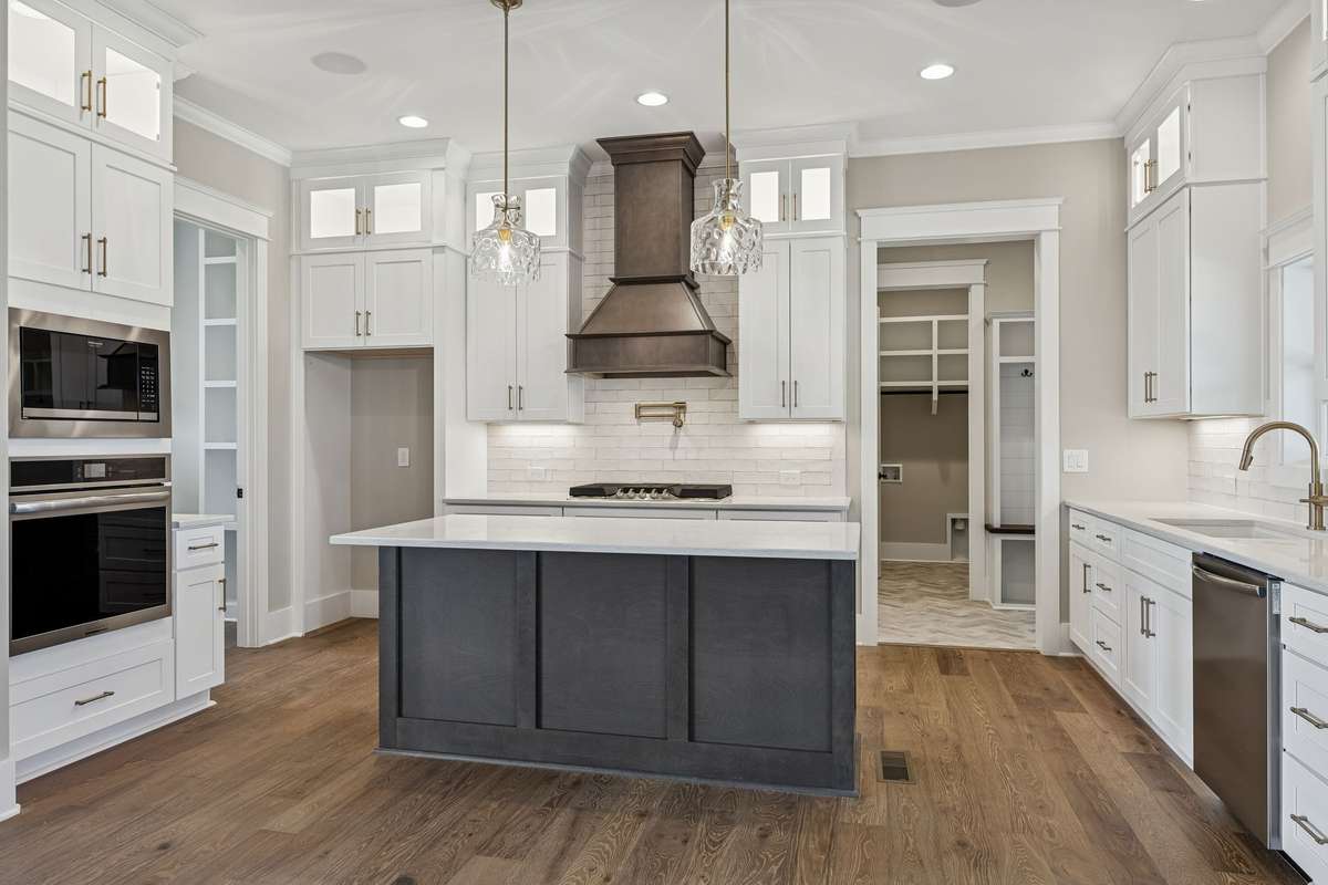 True Gourmet Kitchen With A Large Working Pantry