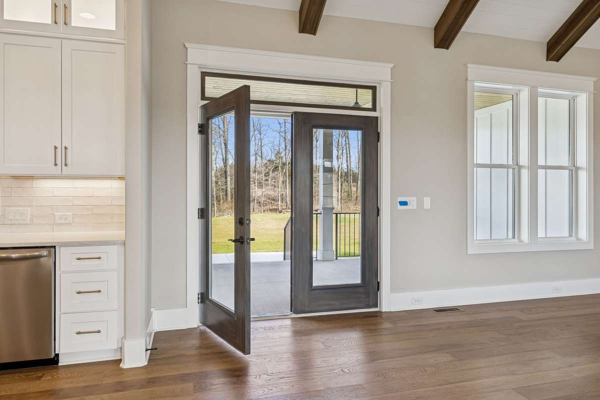 Leading To The Back Porch