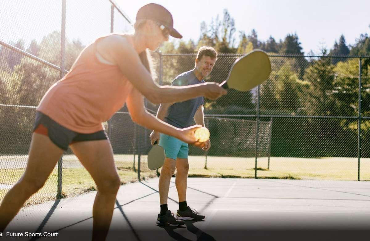 Pickleball and basketball courts to come!